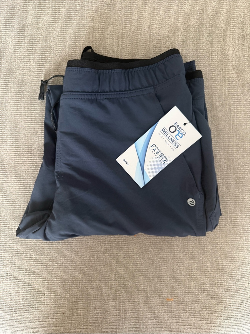 Barco Uniforms Men's Navy Jogger Pants